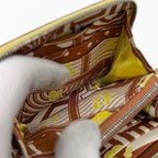 Hermes Azap Compact Silk in Coin Case Yellow Epsom Mini
