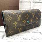 Louis Vuitton Monogram Portefeuille Emily Green Wallet