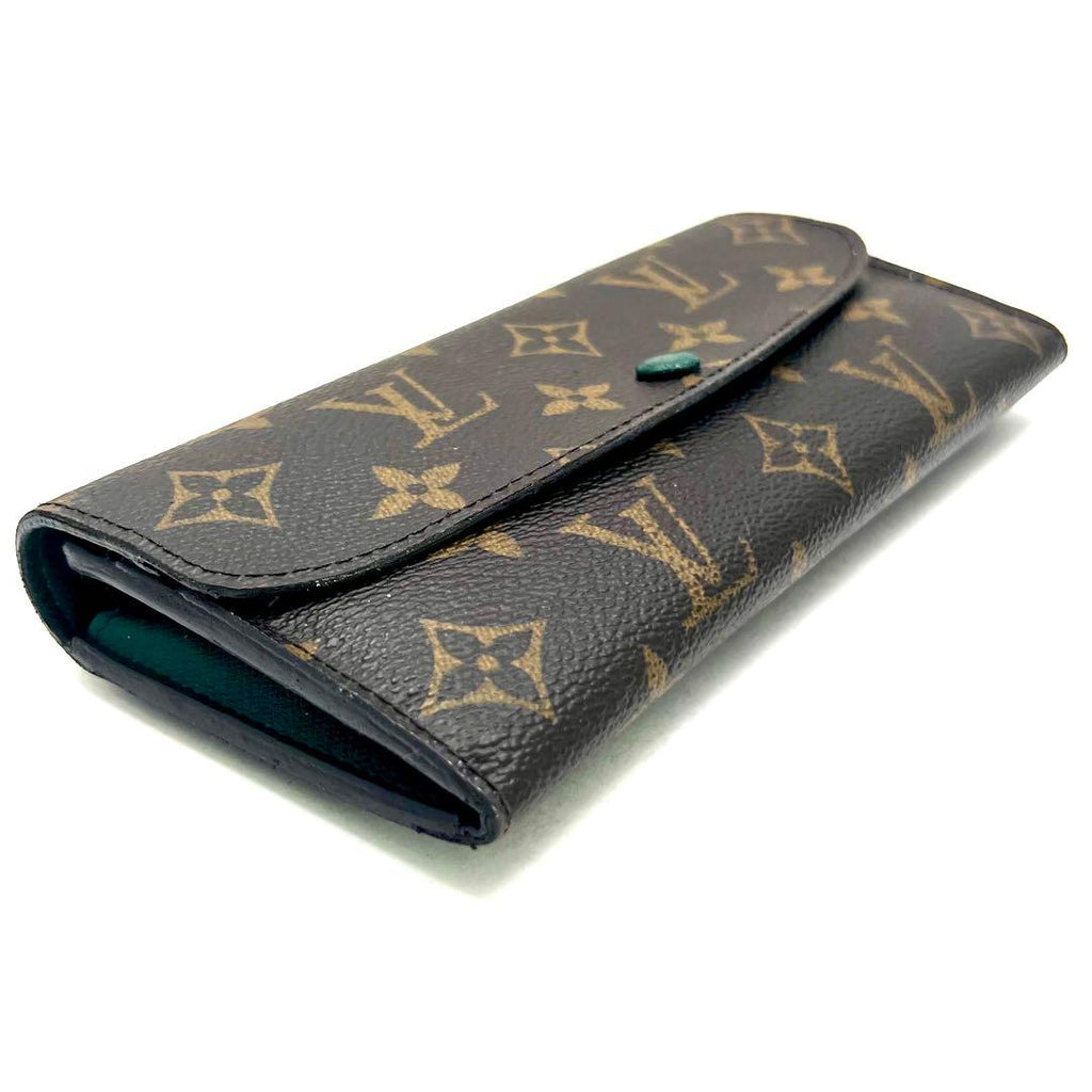 Louis Vuitton Monogram Portefeuille Emily Green Wallet — view 7