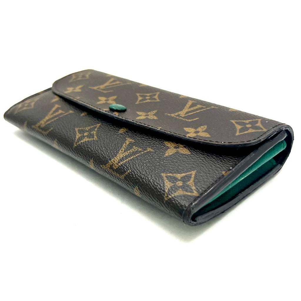 Louis Vuitton Monogram Portefeuille Emily Green Wallet — view 8