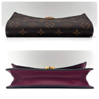 Louis Vuitton Monogram Portefeuille Flor Chain Fuchsia Shoulder Bag — view 8