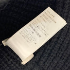 Celine Triomphe Crochet Logo Knit Bucket Hat Black — view 6