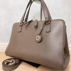 Gucci Shoulder Bag 2-Way Gray