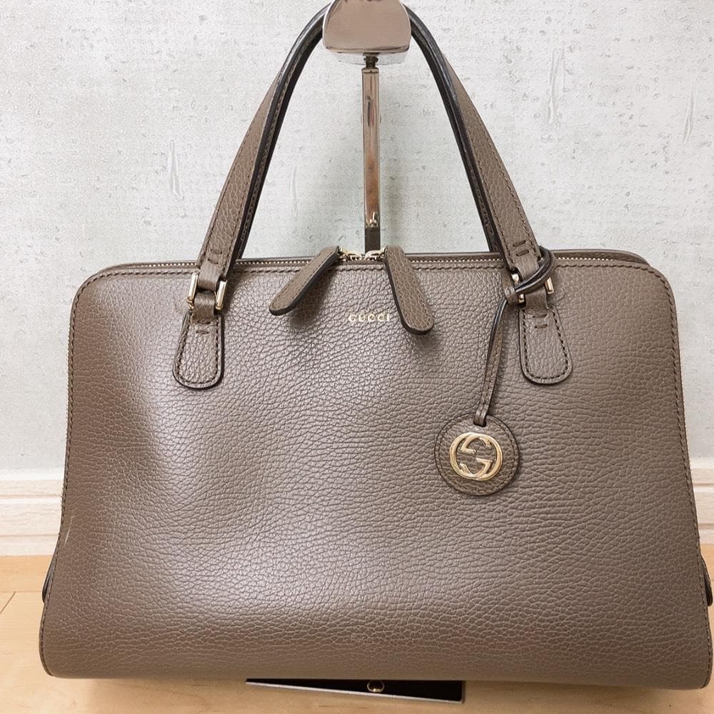 Gucci Shoulder Bag 2-Way Gray — view 2