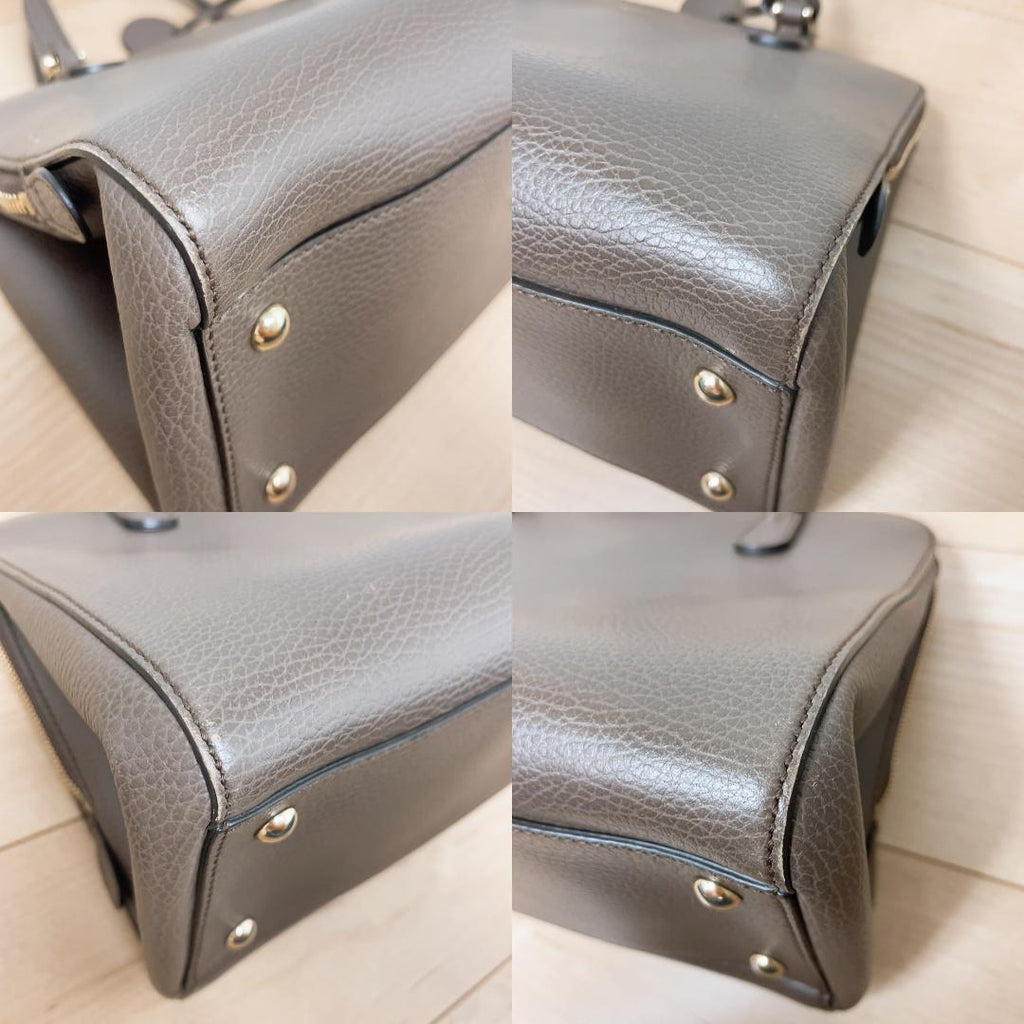 Gucci Shoulder Bag 2-Way Gray — view 5