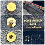 Louis Vuitton Empreinte Portefeuille Victorine Marine Wallet — view 8