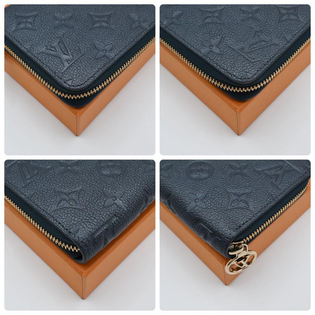 Louis Vuitton Zippy Wallet Empreinte Rhinestone — view 7