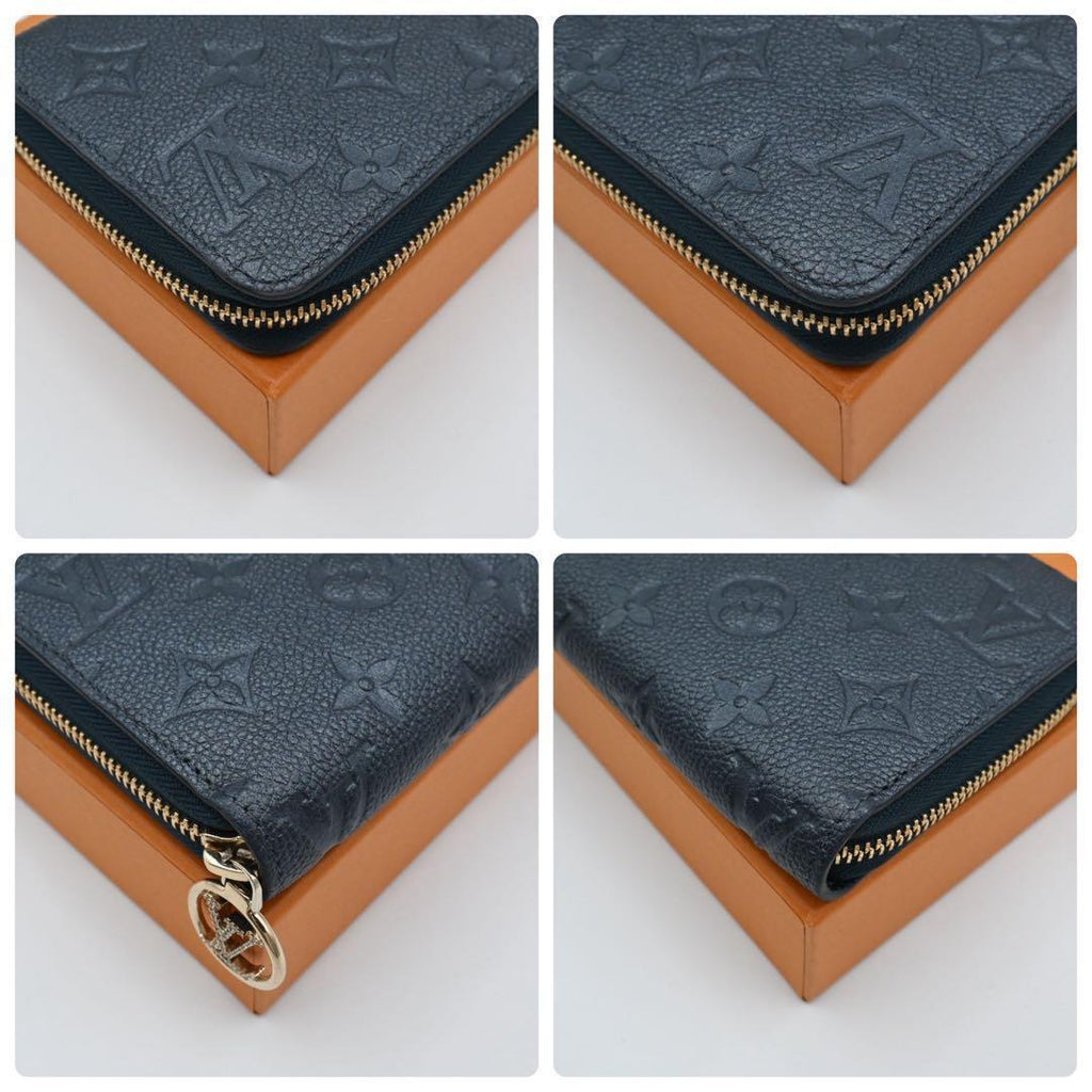 Louis Vuitton Zippy Wallet Empreinte Rhinestone — view 8
