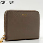Celine Small Essential Zip Wallet Greige