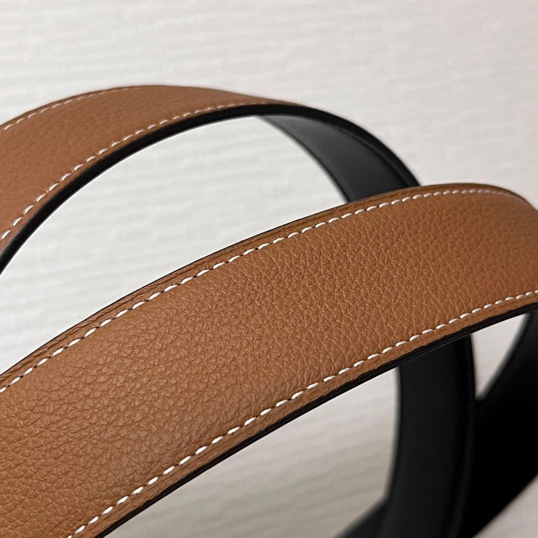Hermes Mark B 2023 Belt Buckle Good Luck Leather — view 5