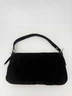 Fendi Velvet Baguette Shoulder Bag — view 2