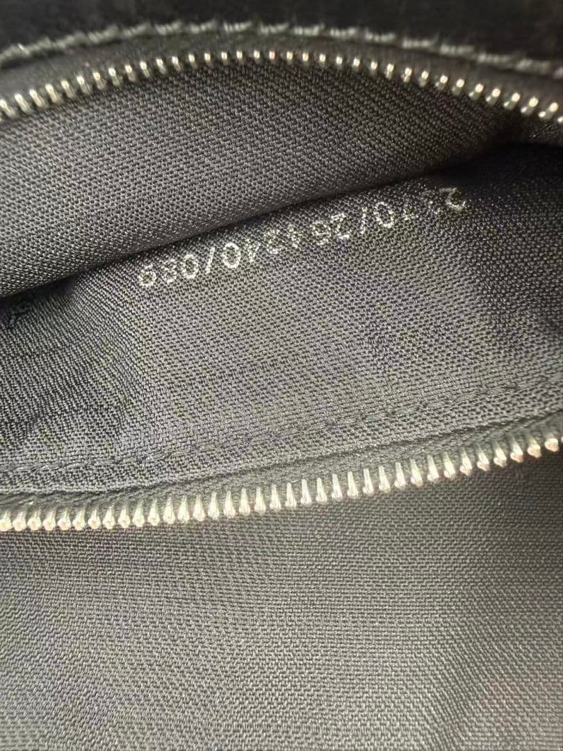 Fendi Velvet Baguette Shoulder Bag — view 5