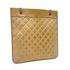 Chanel Quilted CC Logo Chain Shoulder Tote — view 2