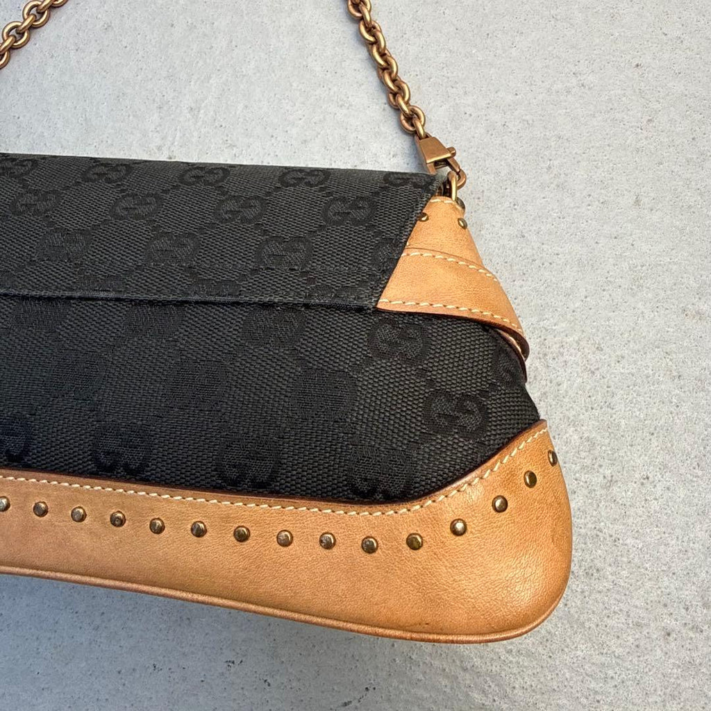Gucci Tom Ford Era Horsebit Chain Clutch — view 8