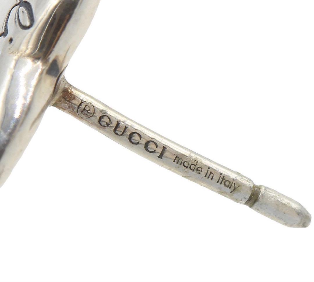 Gucci Loveheart Earrings Silver — view 4
