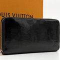 Louis Vuitton Zippy Wallet Epi Electric Black