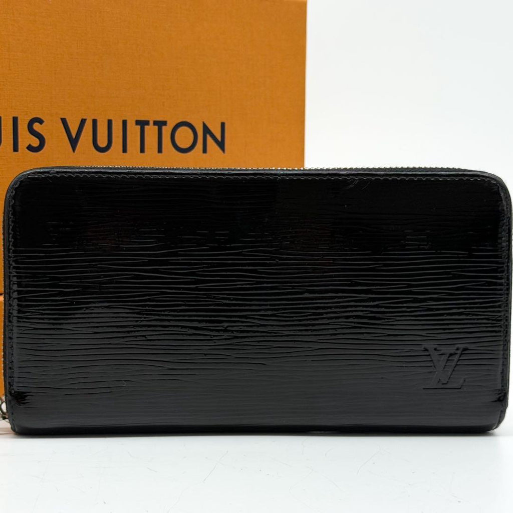 Louis Vuitton Zippy Wallet Epi Electric Black — view 2