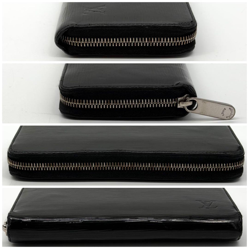 Louis Vuitton Zippy Wallet Epi Electric Black — view 4