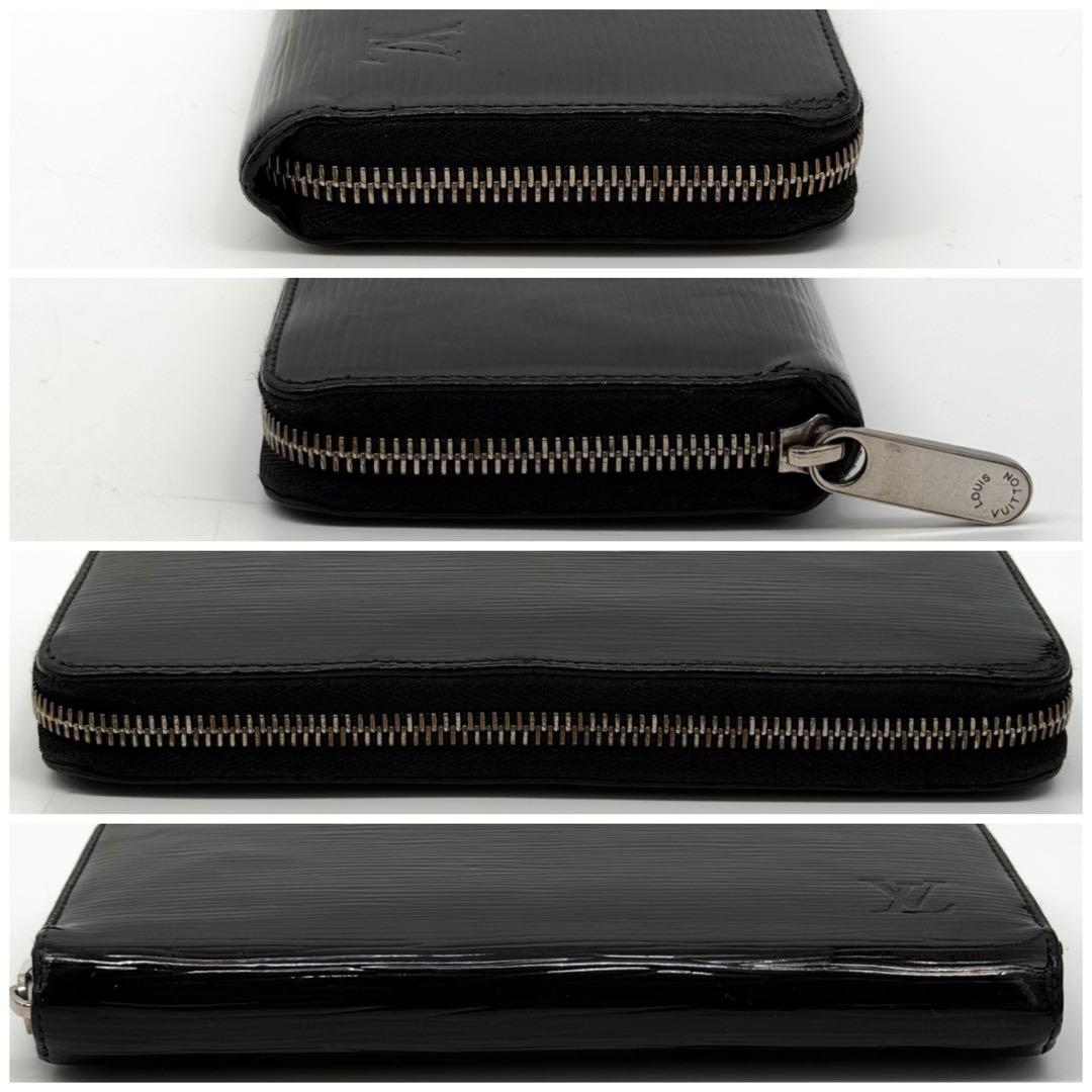 Louis Vuitton Zippy Wallet Epi Electric Black — view 4