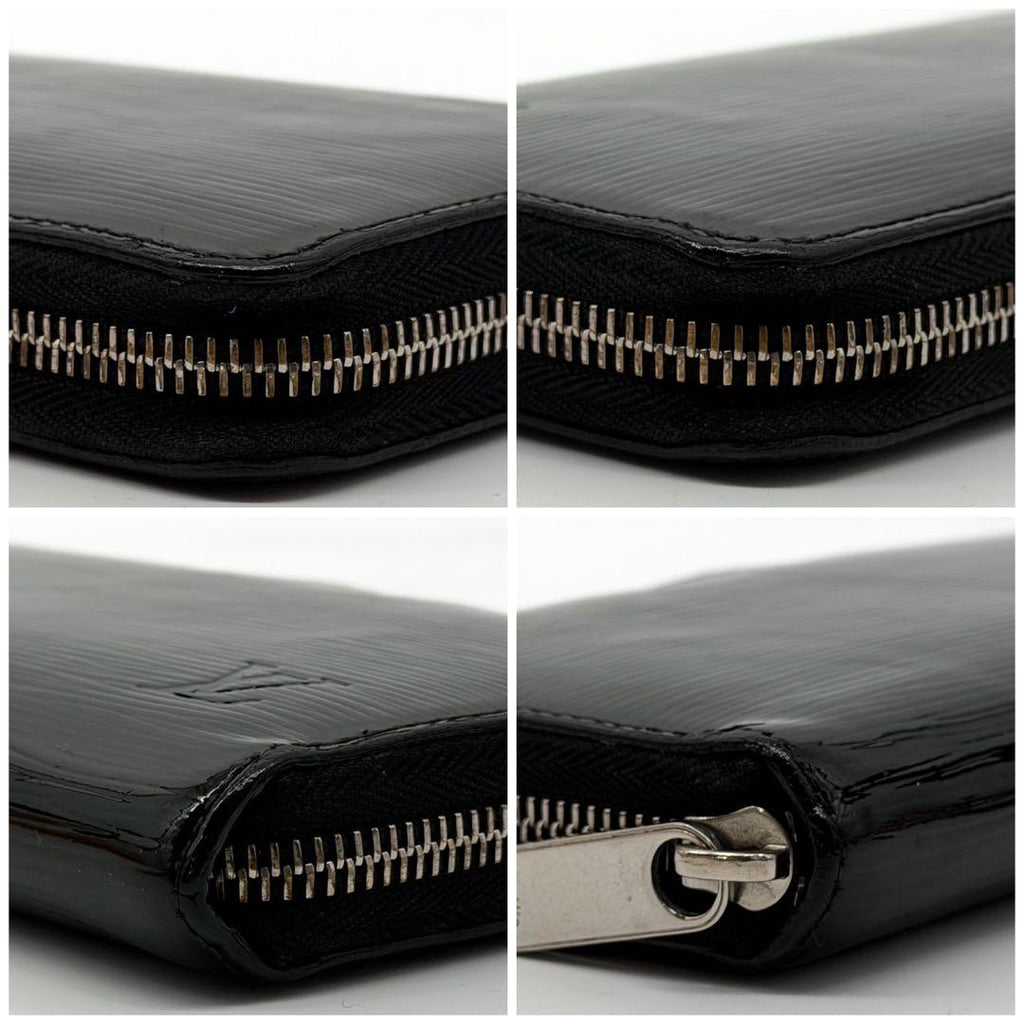 Louis Vuitton Zippy Wallet Epi Electric Black — view 5