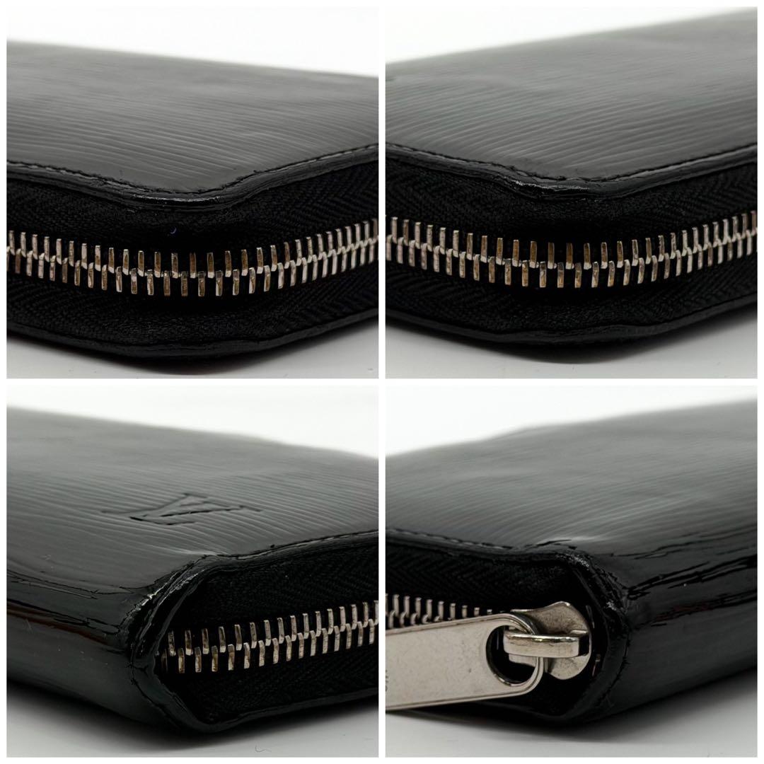 Louis Vuitton Zippy Wallet Epi Electric Black — view 5