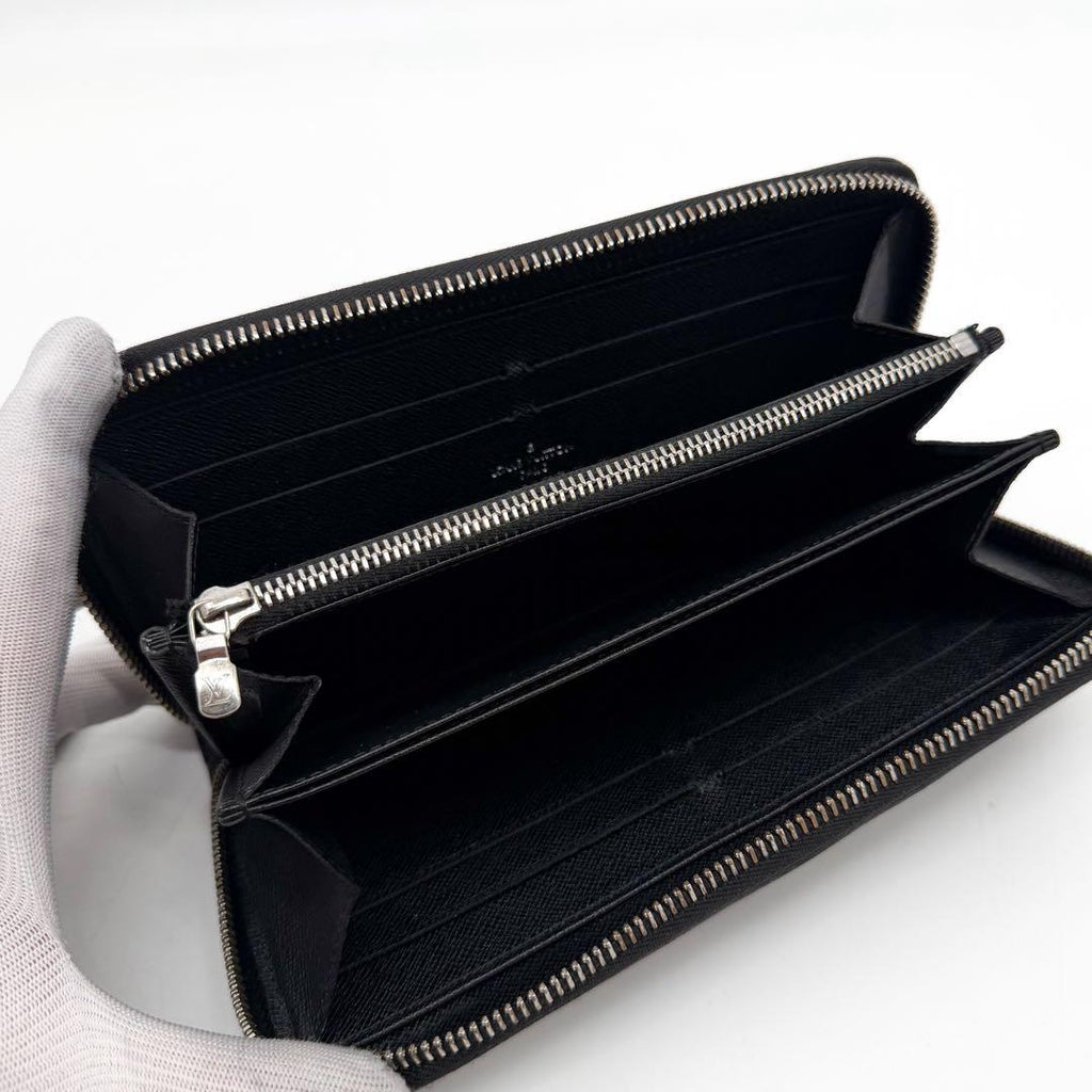 Louis Vuitton Zippy Wallet Epi Electric Black — view 6