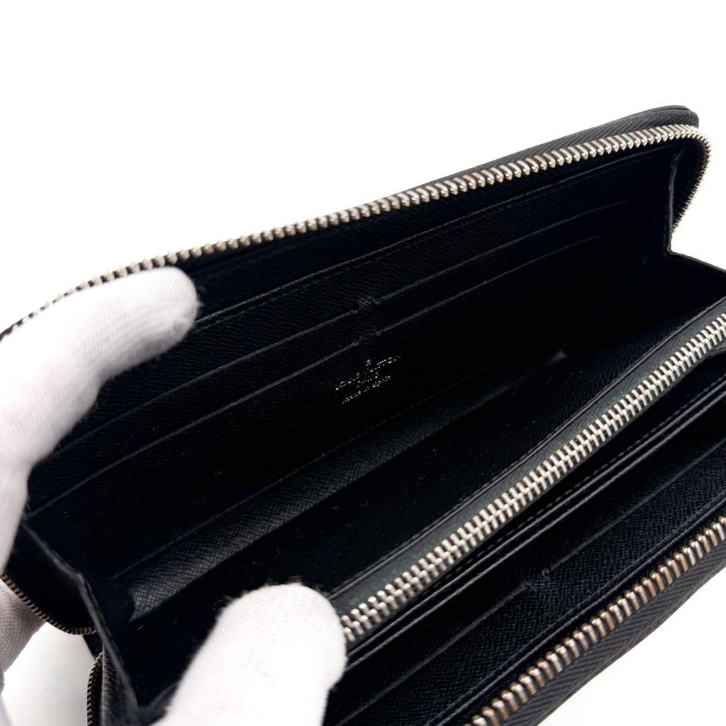 Louis Vuitton Zippy Wallet Epi Electric Black — view 7