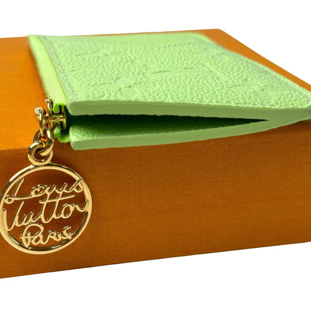 Louis Vuitton Monogram Empreinte Card Holder Romy — view 5