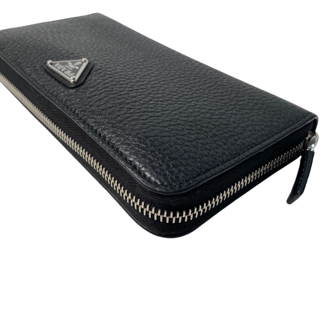 Prada Vitello Daino Leather Wallet — view 7