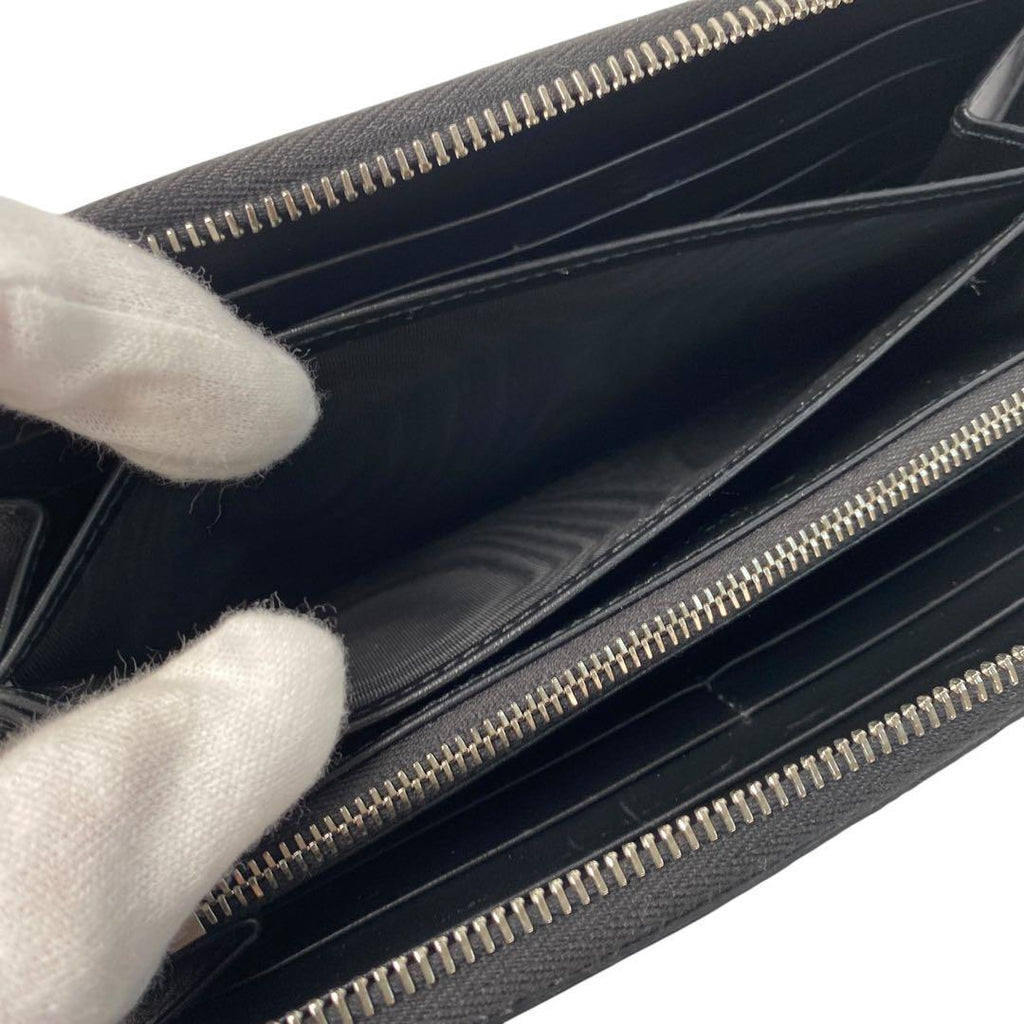 Prada Vitello Daino Leather Wallet — view 9