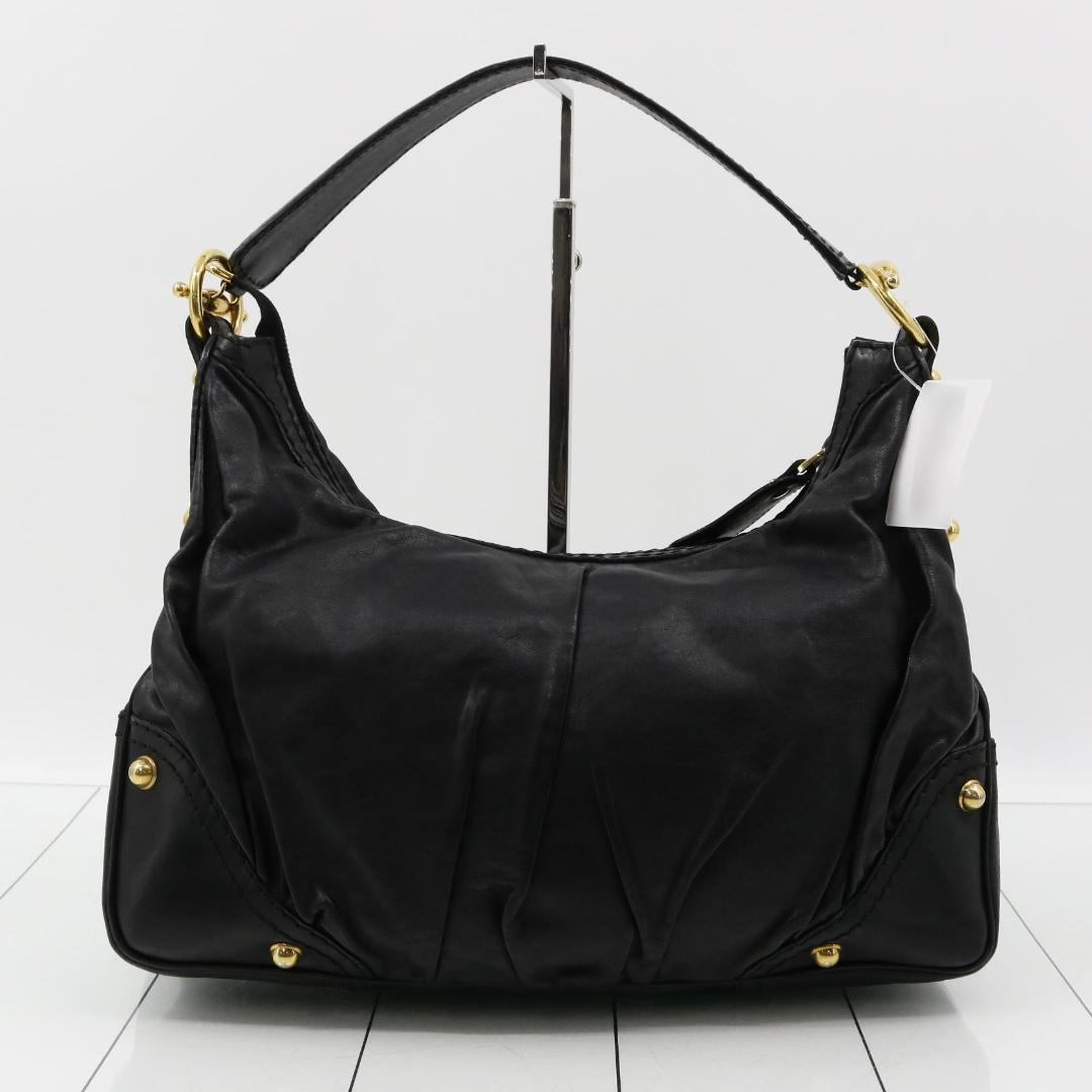 Gucci Shoulder Bag Black Leather — view 2