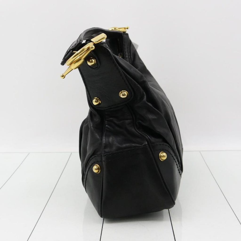 Gucci Shoulder Bag Black Leather — view 3