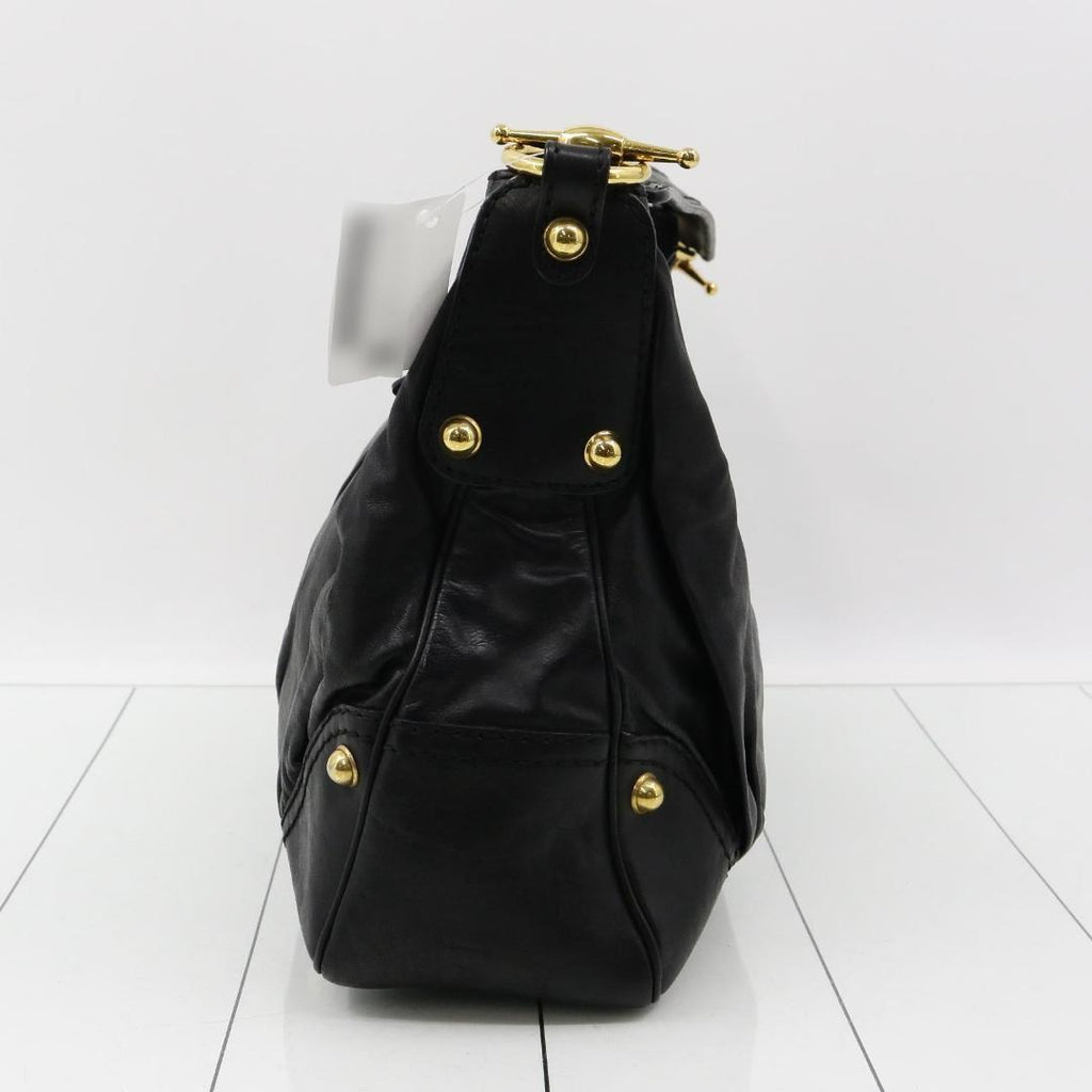 Gucci Shoulder Bag Black Leather — view 4