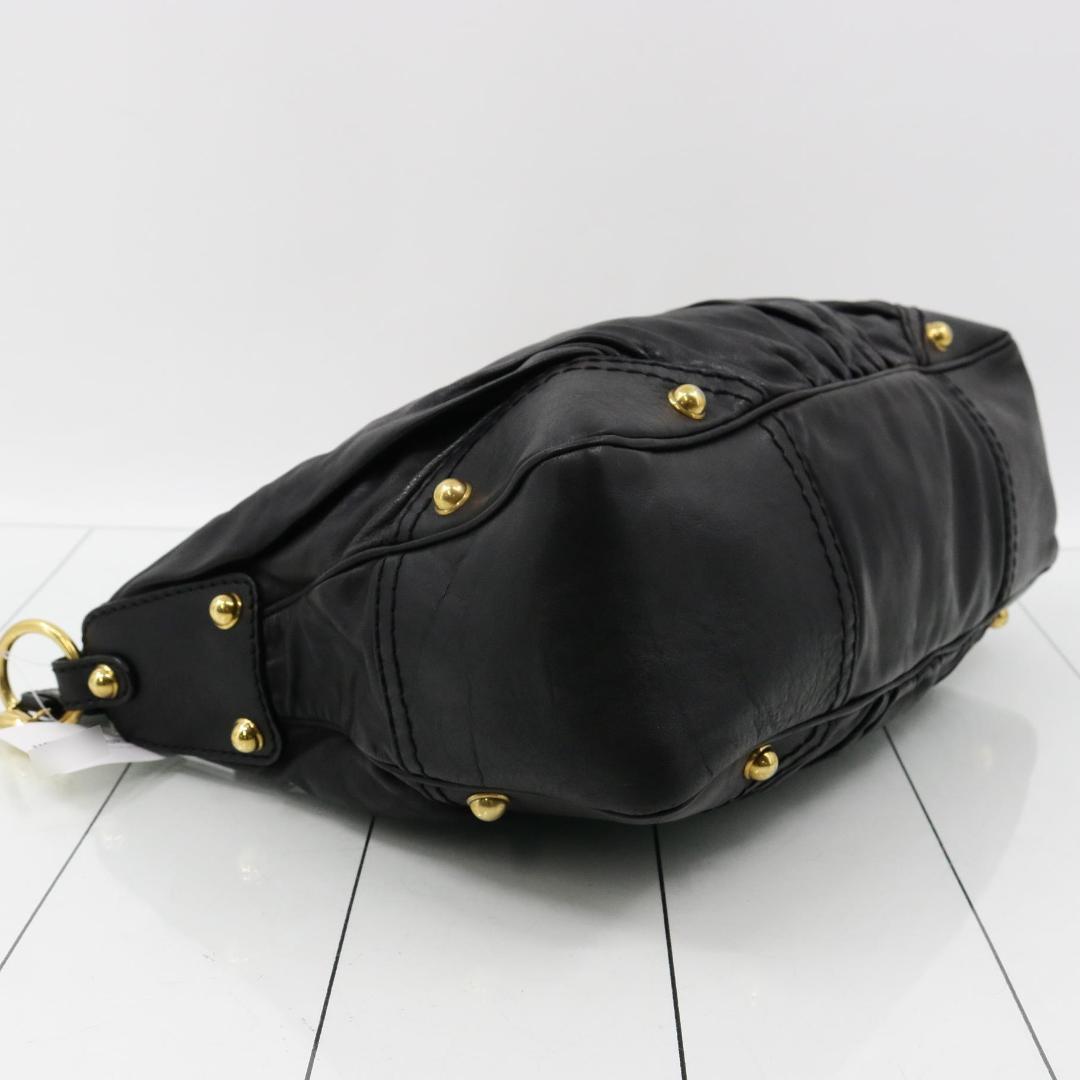 Gucci Shoulder Bag Black Leather — view 5