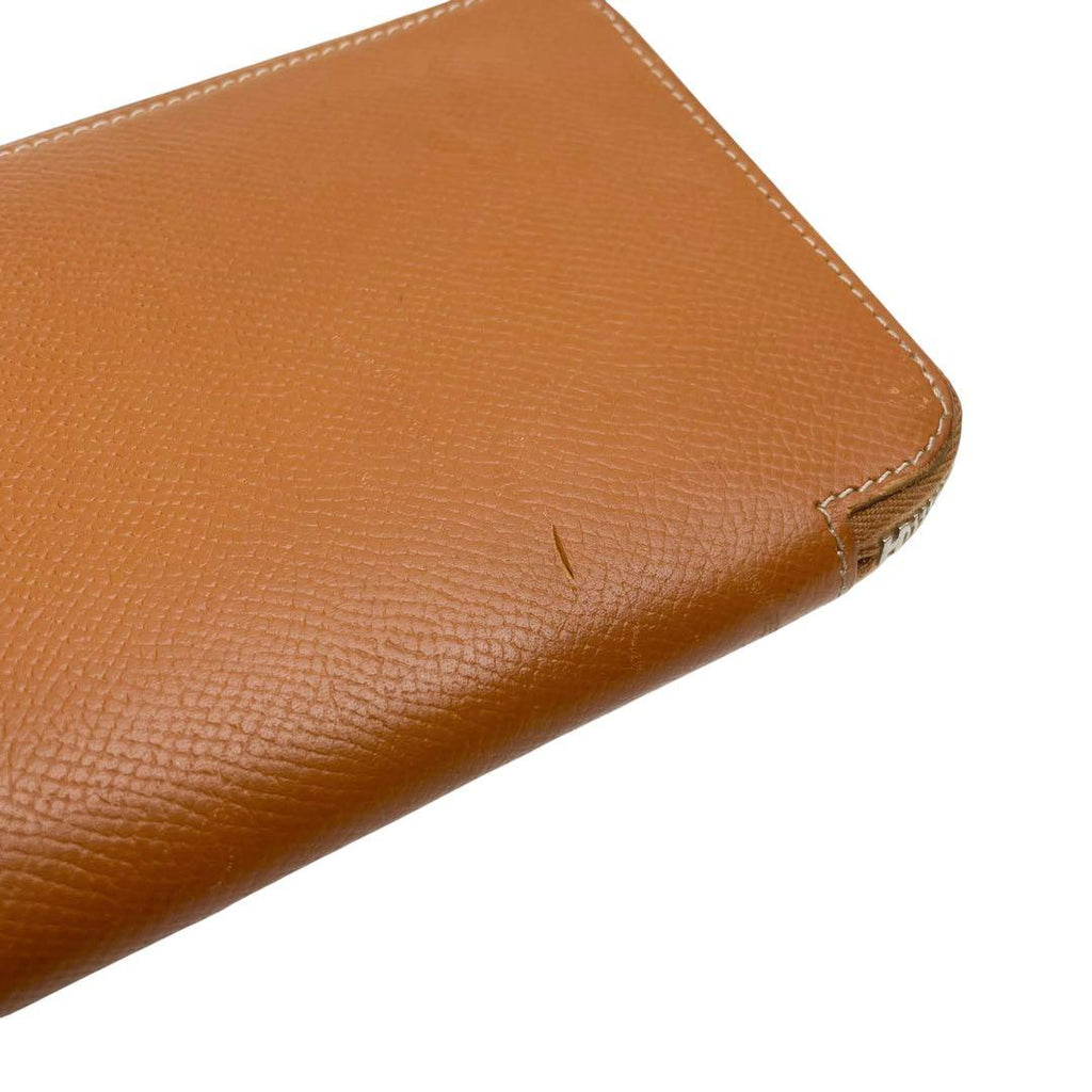 Hermes Leather Azap Long Silk in Zippy Wallet — view 4