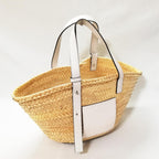 Loewe Basket Bag Palm Leaf Calf — view 2