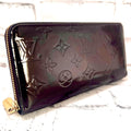 Louis Vuitton Vernis Zippy Wallet Amarante