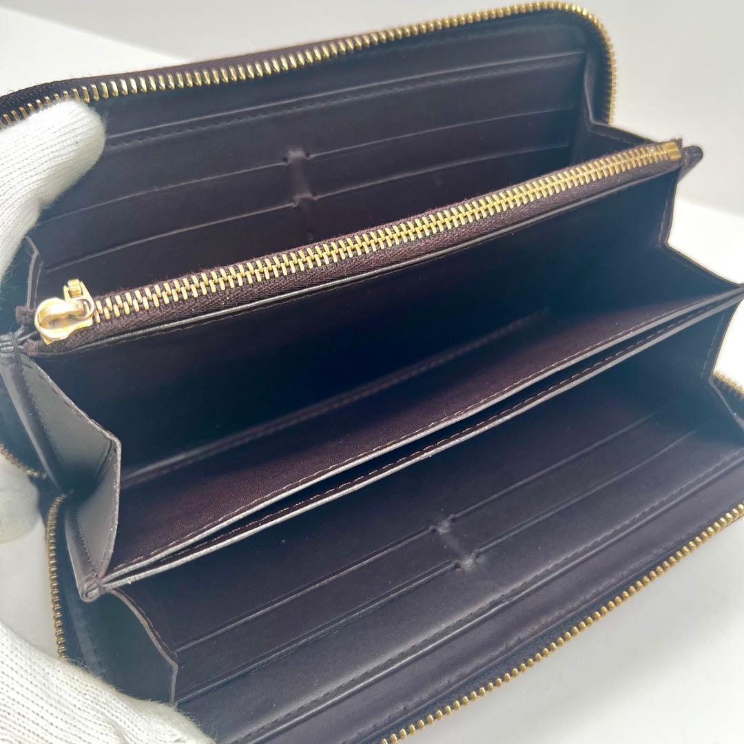 Louis Vuitton Vernis Zippy Wallet Amarante — view 8