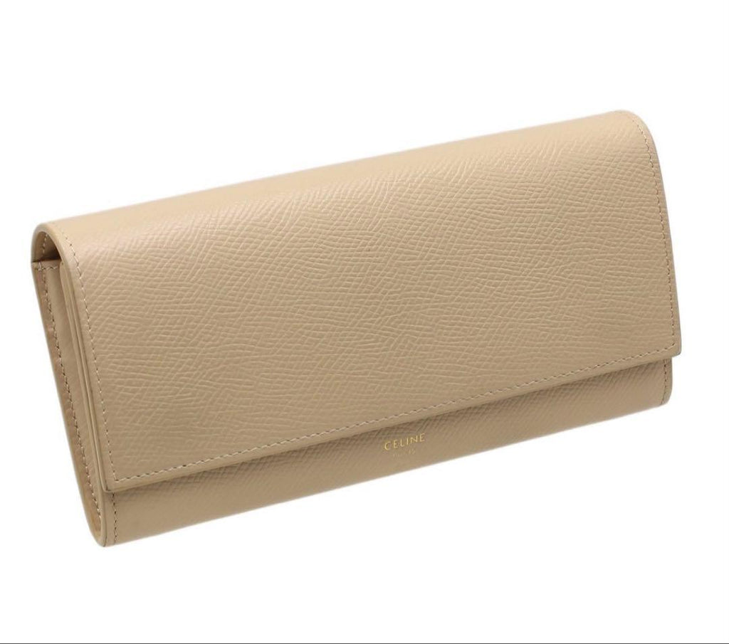 Celine Large Flap Wallet Hook Bifold
