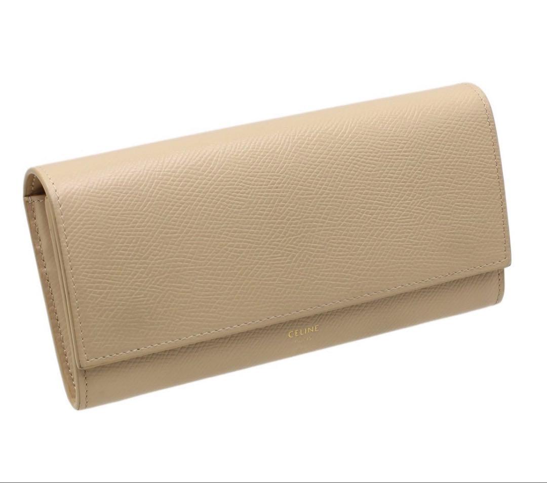 Celine Large Flap Wallet Hook Bifold