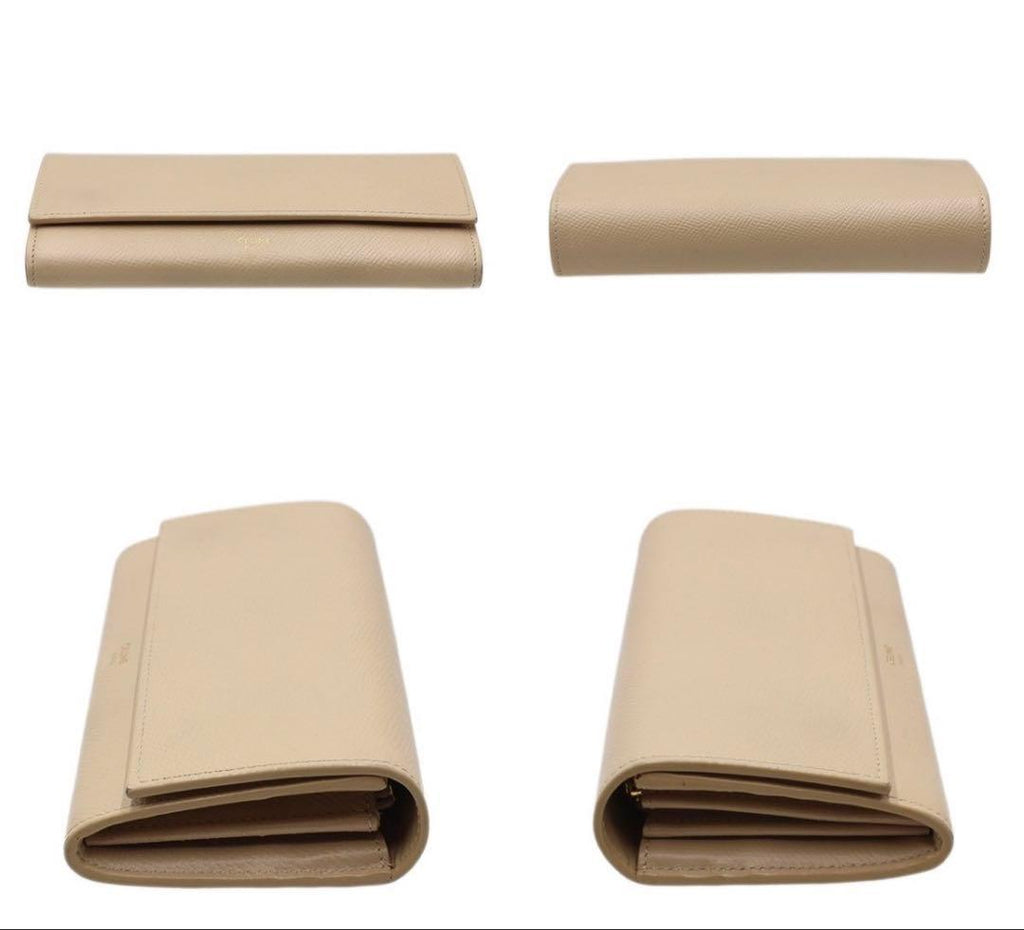 Celine Large Flap Wallet Hook Bifold