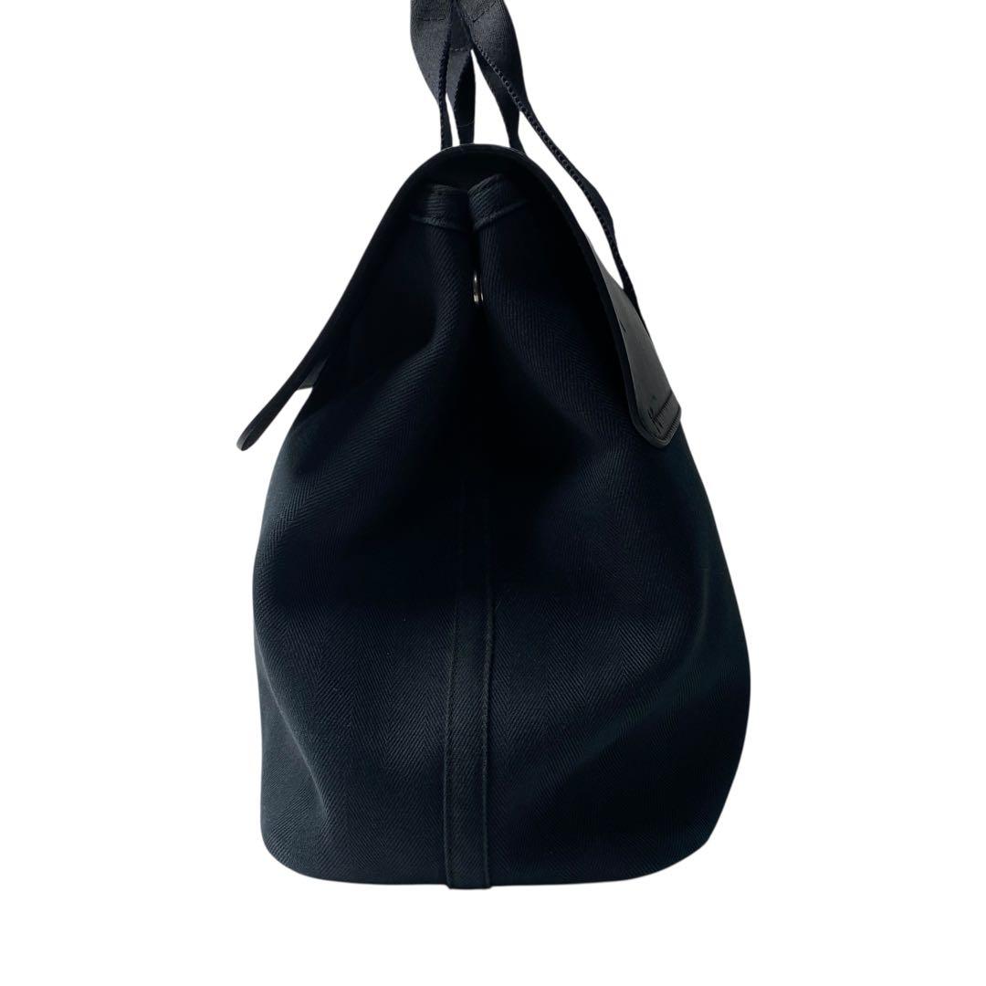 Hermes Valparaiso MM Canvas Tote Bag — view 4