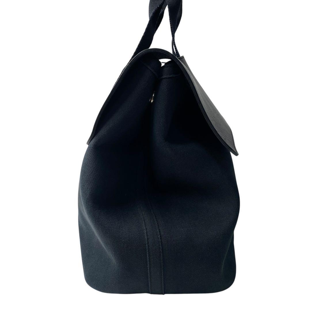 Hermes Valparaiso MM Canvas Tote Bag — view 5