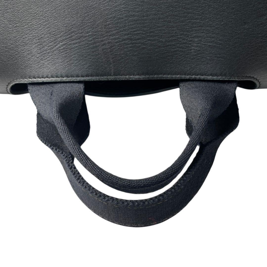 Hermes Valparaiso MM Canvas Tote Bag — view 7