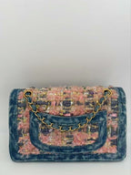 Chanel Denim Tweed Quilted Flap Bag — view 2