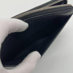Louis Vuitton Zippy Dragonne Taiga Black Wallet — view 9