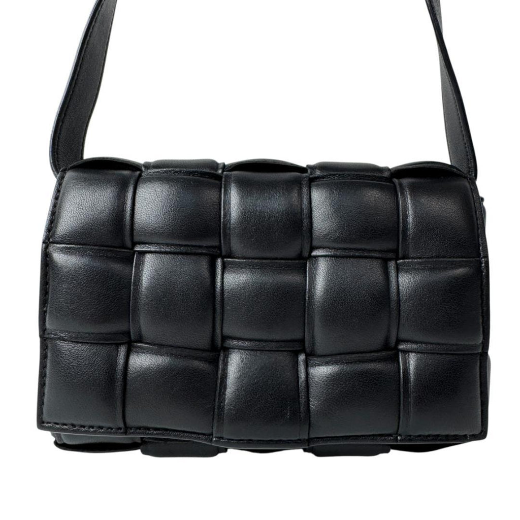 Bottega Veneta Padded Cassette Shoulder Bag Black — view 3