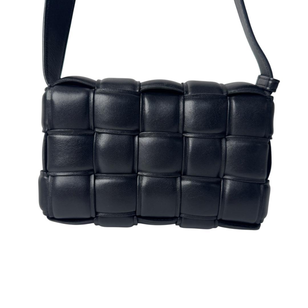 Bottega Veneta Padded Cassette Shoulder Bag Black — view 4