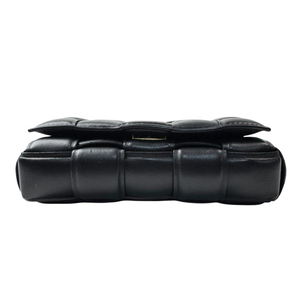 Bottega Veneta Padded Cassette Shoulder Bag Black — view 7