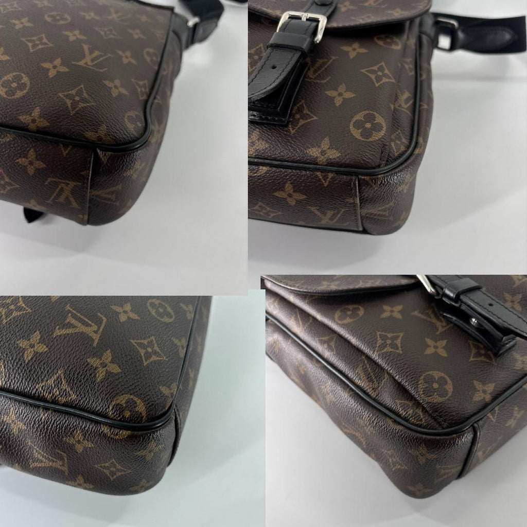 Louis Vuitton Christopher Shoulder Bag Monogram Macassar — view 8